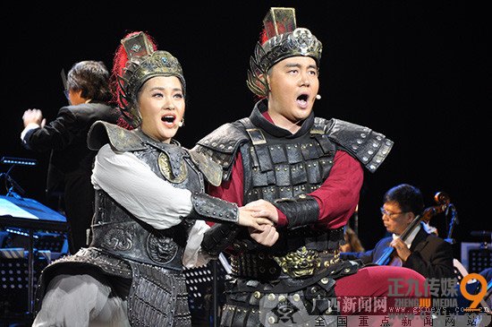 大型中国歌剧《木兰诗篇》在江西抚州上演