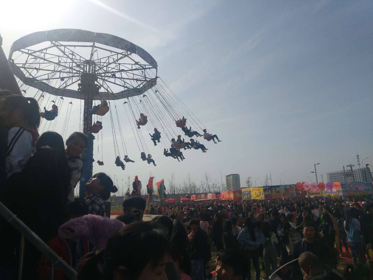 2019汝南老北京庙会马戏美食嘉年华现场