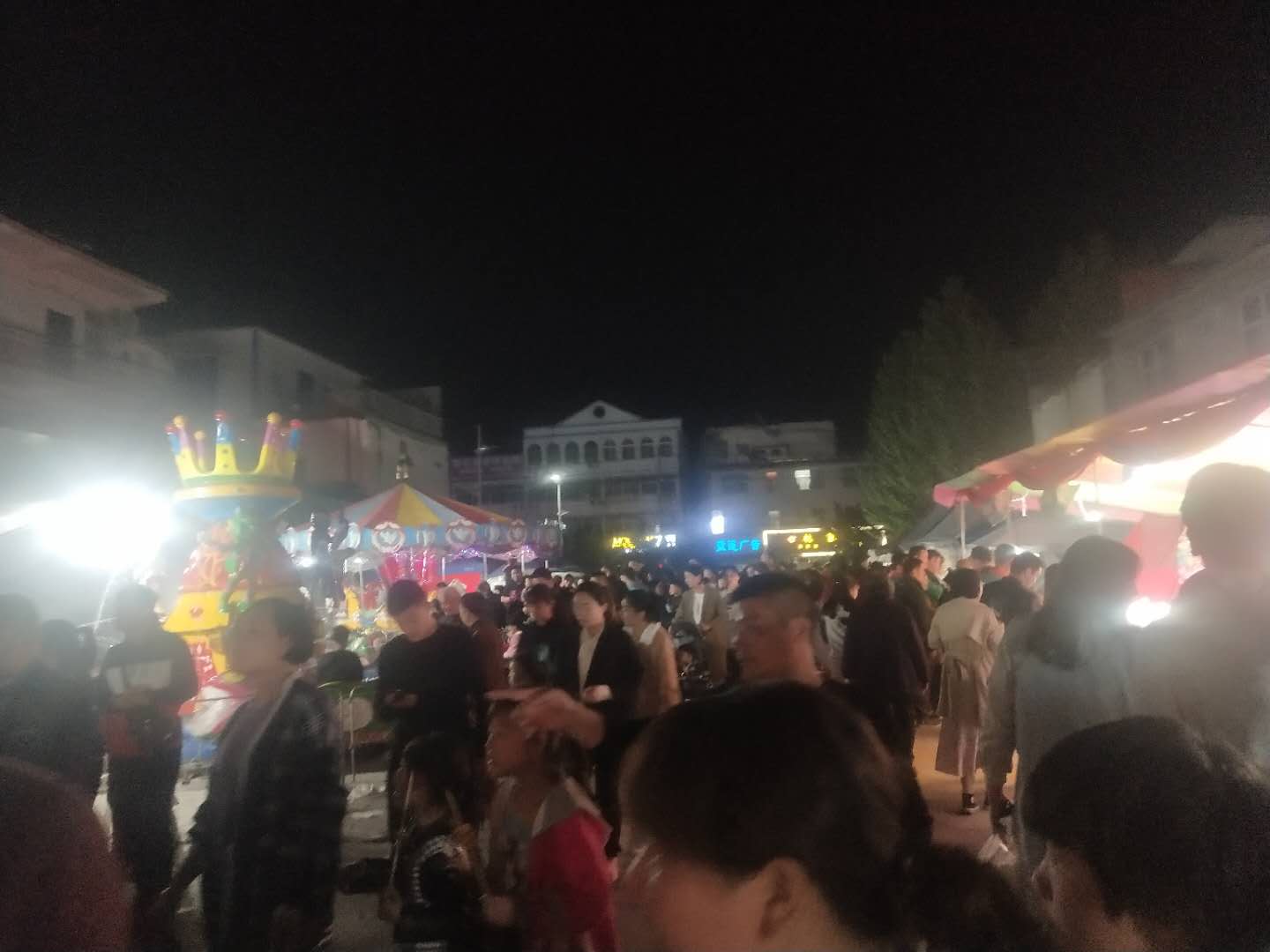 2019汝南老北京庙会马戏美食嘉年华现场